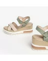 Sandalo Donna con Zeppa NeroGiardini E318737D