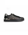 Sneakers Donna Liu-jo Silvia 92 BF3041EX191 in Pelle Beige o Marrone Stringata casual con logo in rilievo e logo