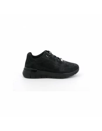 Sneakers Donna Grunland 5589 in Camoscio Blu Nero o Taupe Scarpe riposanti per un confort assoluto.