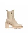 Stivaletti Donna NeroGiardini I309163D in Pelle Nero o Avena modello casual. Autunno Inverno 2023