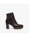 Stivaletti Donna NeroGiardini I308971D in Pelle Nero o T.Moro modello casual. Autunno Inverno 2023