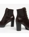 Stivaletti Donna NeroGiardini I308971D in Pelle Nero o T.Moro modello casual. Autunno Inverno 2023