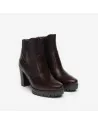 Stivaletti Donna NeroGiardini I308970D in Pelle Nero o Cuoio o T.Moro modello casual. Autunno Inverno 2023