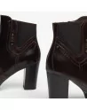 Stivaletti Donna NeroGiardini I308970D in Pelle Nero o Cuoio o T.Moro modello casual. Autunno Inverno 2023