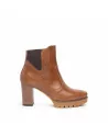 Stivaletti Donna NeroGiardini I308970D in Pelle Nero o Cuoio o T.Moro modello casual. Autunno Inverno 2023