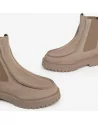 Stivaletti Donna NeroGiardini I308000D in Camoscio Malto o Talpa modello casual. Autunno Inverno 2023