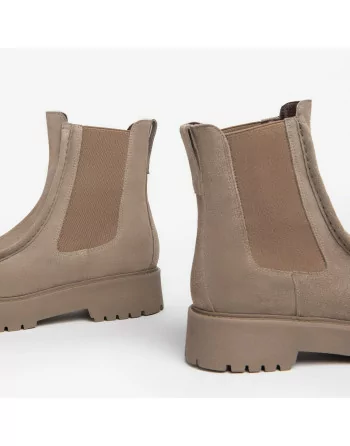 Stivaletti Donna NeroGiardini I308000D in Camoscio Malto o Talpa modello casual. Autunno Inverno 2023