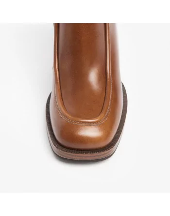 Stivaletto Donna NeroGiardini I308193D in Pelle Nero o Cuoio modello casual. Autunno Inverno 2023