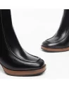 Stivaletto Donna NeroGiardini I308193D in Pelle Nero o Cuoio modello casual. Autunno Inverno 2023