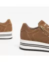 Sneakers Donna NeroGiardini I308382D in Camoscio Incanto o Malto modello casual. Autunno Inverno 2023