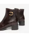 Stivaletti Donna NeroGiardini I308232D in Pelle Nero o Cuoio o T.Moro modello casual. Autunno Inverno 2023