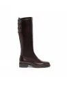 Stivali Donna NeroGiardini I308814D in Pelle Nero T.Moro o Cuoio modello casual. Autunno Inverno 2023