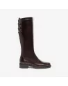 Stivali Donna NeroGiardini I308814D in Pelle Nero T.Moro o Cuoio modello casual. Autunno Inverno 2023