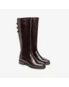 Stivali Donna NeroGiardini I308814D in Pelle Nero T.Moro o Cuoio modello casual. Autunno Inverno 2023
