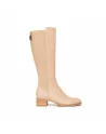 Stivali Donna NeroGiardini I205702D in Pelle Nero o Tortora modello casual. Autunno Inverno 2023
