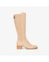 Stivali Donna NeroGiardini I205702D in Pelle Nero o Tortora modello casual. Autunno Inverno 2023