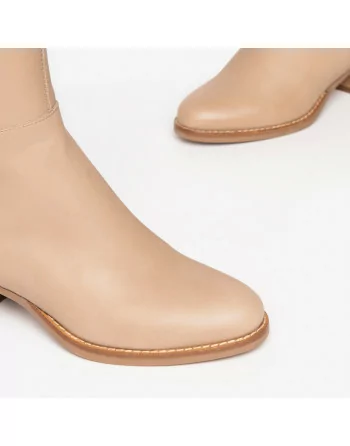 Stivali Donna NeroGiardini I205702D in Pelle Nero o Tortora modello casual. Autunno Inverno 2023