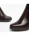 Stivaletti Donna NeroGiardini I308241D in Pelle Nero o Cuoio modello casual. Autunno Inverno 2023