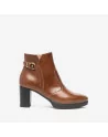 Stivaletti Donna NeroGiardini I308241D in Pelle Nero o Cuoio modello casual. Autunno Inverno 2023