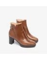 Stivaletti Donna NeroGiardini I308241D in Pelle Nero o Cuoio modello casual. Autunno Inverno 2023