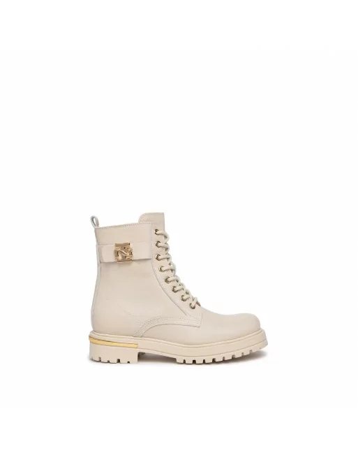 Stivaletti Bambina NeroGiardini I332790F Pelle Nero o Beige modello casual