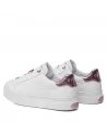 Sneakers donna Guess in pelle Bianco con accessori Giella FLJGIEFAL2
