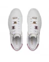 Sneakers donna Guess in pelle Bianco con accessori Giella FLJGIEFAL2