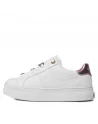 Sneakers donna Guess in pelle Bianco con accessori Giella FLJGIEFAL2