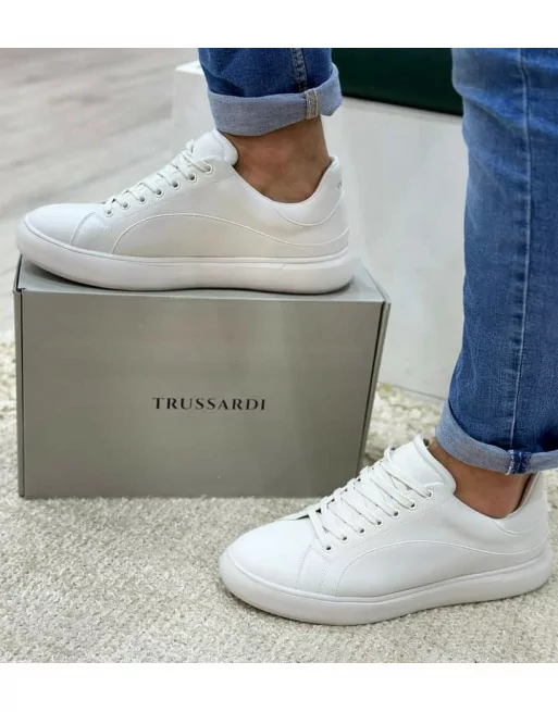 Sneakers Uomo Trussardi 77A00537 in Pelle