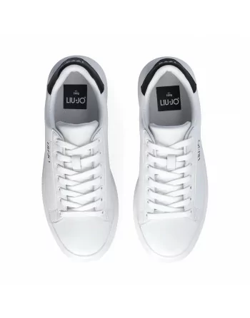 Sneakers Uomo Liu-jo 7B4027PX474 in Pelle Bianco-Blu o Bianco-Nero modello casual