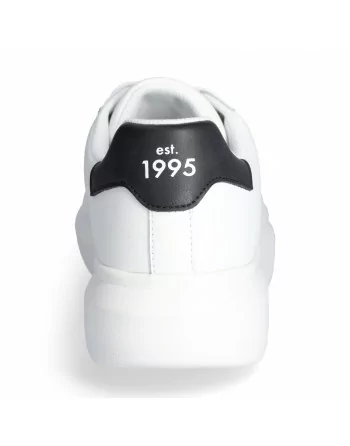Sneakers Uomo Liu-jo 7B4027PX474 in Pelle Bianco-Blu o Bianco-Nero modello casual