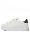 Sneakers donna Guess in pelle Bianco con accessori Giella FLJGIEFAL2
