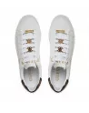 Sneakers donna Guess in pelle Bianco con accessori Giella FLJGIEFAL2