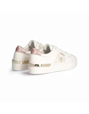 Sneakers Donna Liu-jo Silvia 85 BF3043P0102 in Pelle White o Butter modello casual. Sneakers casual