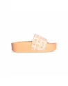Ciabatta Donna LIU.JO BA4129 con zeppa e fascia logata