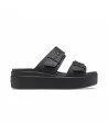 Sandalo Donna Crocs 207431 in Gomma Nero o Latte modello casual.