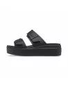 Sandalo Donna Crocs 207431 in Gomma Nero o Latte modello casual.