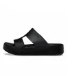 Sandali Donna Crocs 209409 in Gomma Nero o Latte color modello casual