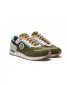 Sneakers Uomo Colmar Travis Expedition in Tessuto Militare modello casual