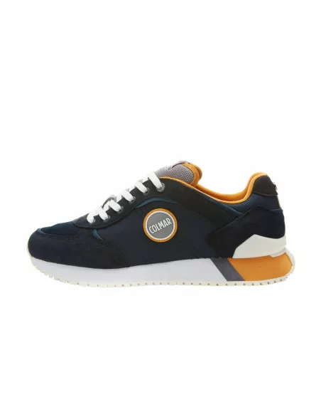 Sneakers Uomo Colmar Travis Plus Colors 2024 in Tessuto Blu modello casual