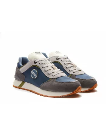 Sneakers Uomo Colmar Travis Plus Shade in Tessuto Blu modello casual