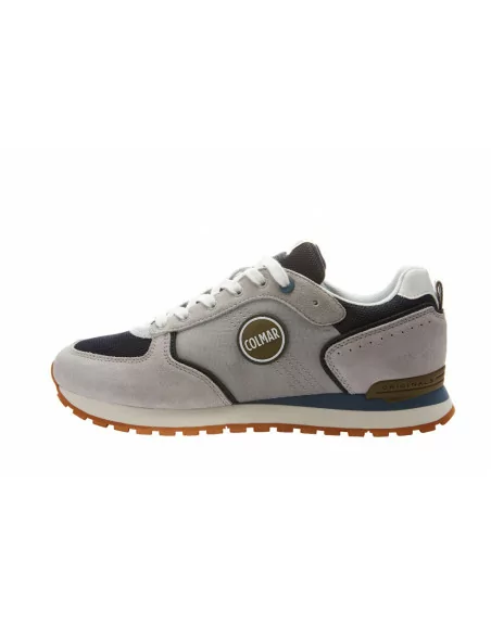 Sneakers Uomo Colmar Travis Block in Tessuto Grigio modello casual