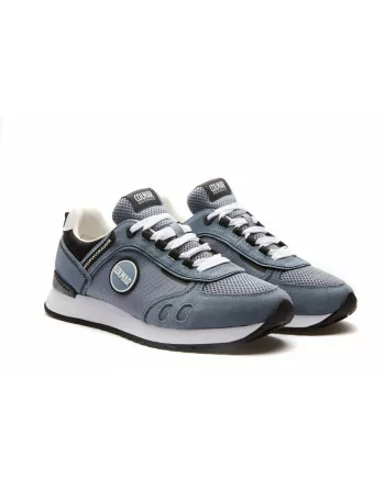 Sneakers Uomo Colmar Travis Sport Bold 24 in Tessuto Royal o Bianco o Jeans modello casual.