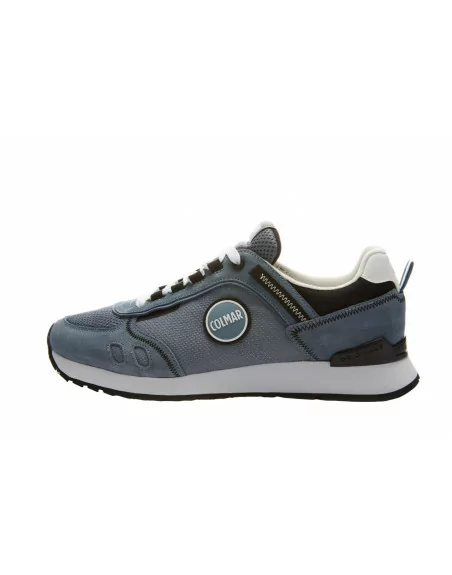 Sneakers Uomo Colmar Travis Sport Bold 24 in Tessuto Royal o Bianco o Jeans modello casual.