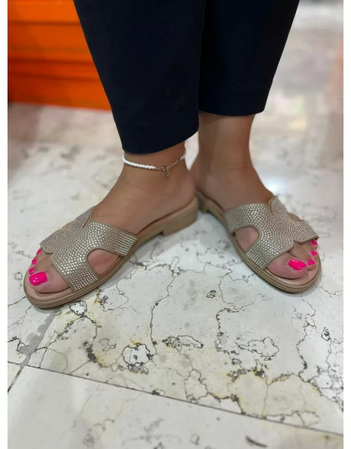 Sandali Donna Valleverde 55400 in Pelle Ghiaccio o Nero o Avio o Beige modello casual. Calzature comode