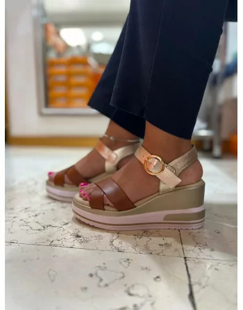 Sandali Donna Cinzia Soft in Pelle Bianco SV619849