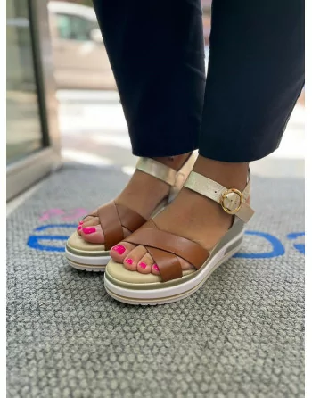 Sandali Donna Cinzia Soft in Pelle Bianco SV619849