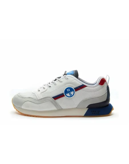 Sneakers Uomo North Sails Horizon Ocean 24 in Tessuto Bianco modello casual.