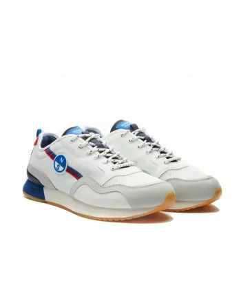 Sneakers Uomo North Sails Horizon Ocean 24 in Tessuto Bianco modello casual.