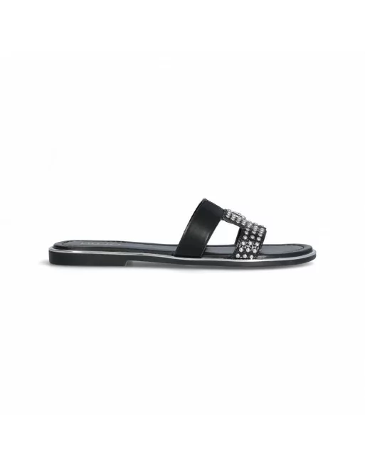 Ciabatta Donna Liu-jo 4A4711EX246 in Pelle White o Black modello casual